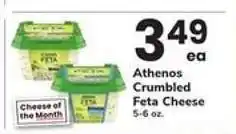 Safeway Athenos Crumbled Feta Cheese offer