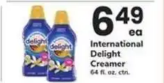Safeway International Delight Creamer offer