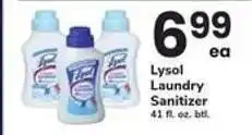 Safeway Lysol Laundry Sanitizer offer