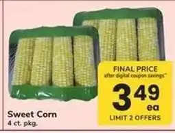 Safeway Sweet Corn offer