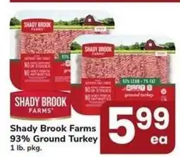 Safeway Shady Brook Farms 93% Ground Turkey offer