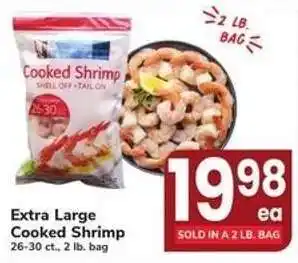 Safeway Extra Large Cooked Shrimp offer