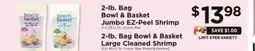 ShopRite Bowl & Basket Jumbo EZ-Peel Shrimp offer