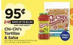 ShopRite Chi-Chi’s Tortillas & Salsa offer