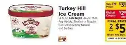 ShopRite Turkey Hill Ice Cream offer