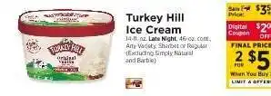 ShopRite Turkey Hill Ice Cream offer