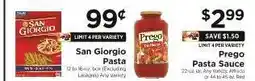ShopRite San Giorgio Pasta offer