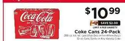 ShopRite Coke Cans 24-Pack offer