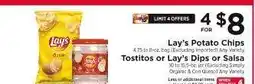 ShopRite Lay's Potato Chips or Tostitos or Lay's Dips or Salsa offer