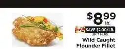 ShopRite Wild Caught Flounder Fillet offer