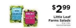 ShopRite Little Leaf Farms Salads offer