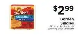 ShopRite Borden Singles offer