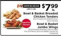 ShopRite Bowl & Basket Breaded Chicken Tenders offer