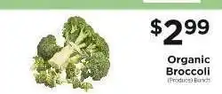 ShopRite Organic Broccoli offer