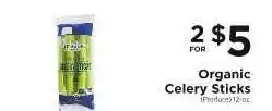 ShopRite Organic Celery Sticks offer