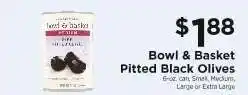 ShopRite Bowl & Basket Pitted Black Olives offer