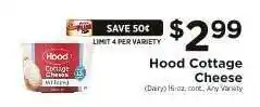 ShopRite Hood Cottage Cheese offer