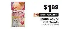 ShopRite Inaba Churu Cat Treats offer