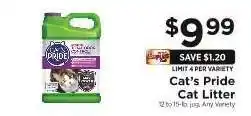 ShopRite Cat's Pride Cat Litter offer