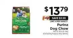ShopRite Purina Dog Chow offer