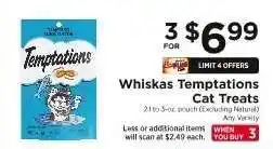 ShopRite Whiskas Temptations Cat Treats offer