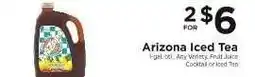 ShopRite Arizona Iced Tea offer