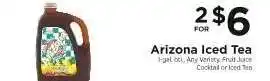 ShopRite Arizona Iced Tea offer