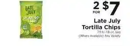 ShopRite Late July Tortilla Chips offer