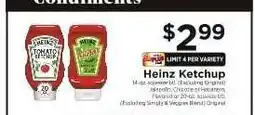 ShopRite Heinz Ketchup offer