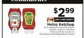 ShopRite Heinz Ketchup offer