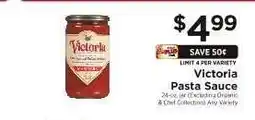 ShopRite Victoria Pasta Sauce offer