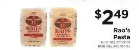 ShopRite Rao's Pasta offer
