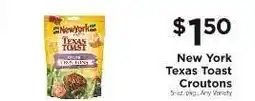 ShopRite New York Texas Toast Croutons offer