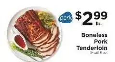 ShopRite Boneless Pork Tenderloin offer