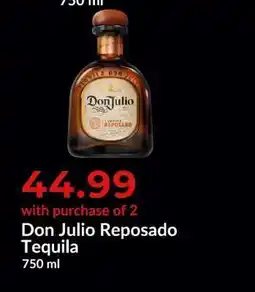 Hy-Vee Don Julio Reposado Tequila offer