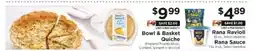 ShopRite Bowl & Basket Quiche offer