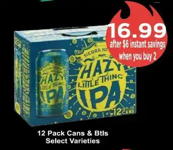 Hy-Vee Sierra Nevada Hazy Little Thing IPA offer