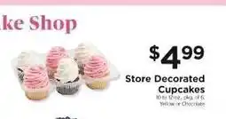 ShopRite Store Decorated Cupcakes offer
