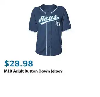 Sam's Club MLB Adult Button Down Jersey offer