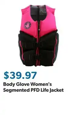 Sam's Club Body Glove Women's Segmented PFD Life Jacket offer