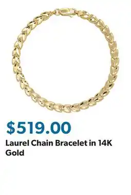 Sam's Club Laurel Chain Bracelet in 14K Gold offer