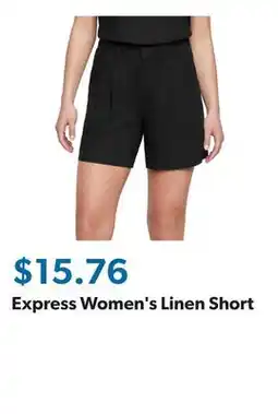 Sam's Club Express Women's Linen Short offer
