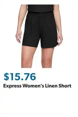 Sam's Club Express Women's Linen Short offer