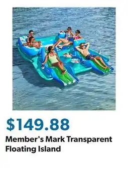 Sam's Club Member's Mark Transparent Floating Island offer