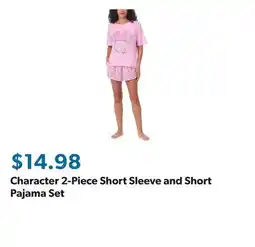 Sam's Club Character 2-Piece Short Sleeve and Short Pajama Set offer