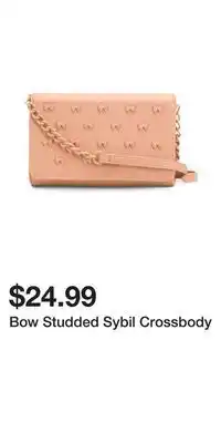 TJ Maxx Bow Studded Sybil Crossbody offer