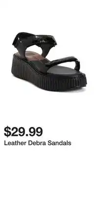 TJ Maxx Leather Debra Sandals offer