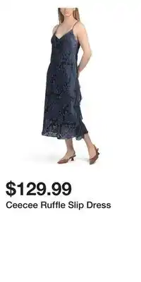 TJ Maxx Ceecee Ruffle Slip Dress offer