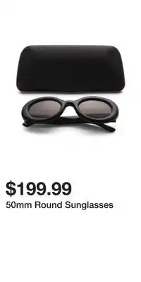 TJ Maxx 50mm Round Sunglasses offer