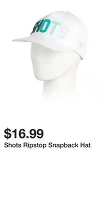 TJ Maxx Shots Ripstop Snapback Hat offer